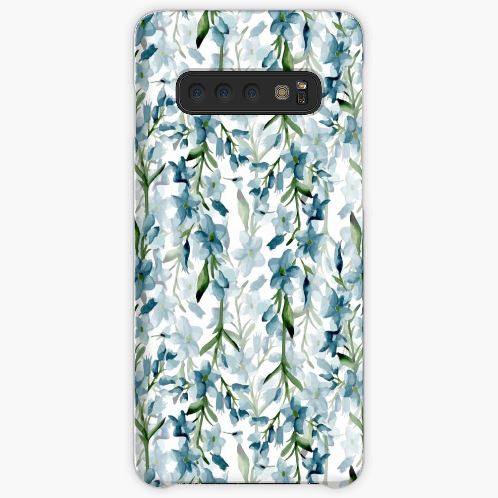 Blue branches Case & Skin for Samsung Galaxy