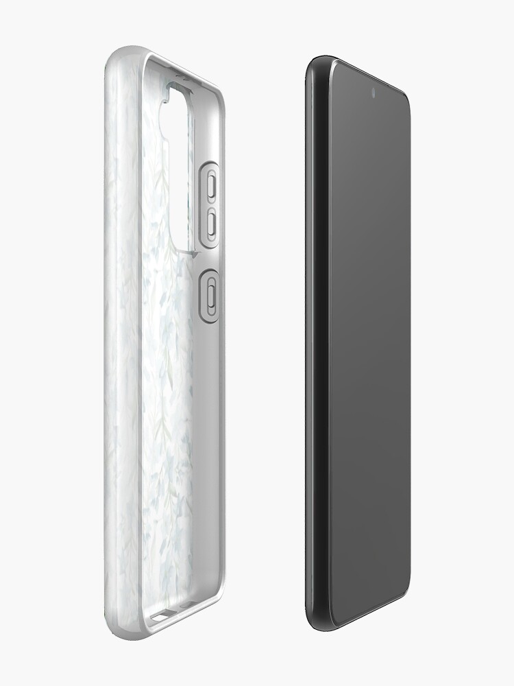 Alternate view of Blue branches Samsung Galaxy Phone Case
