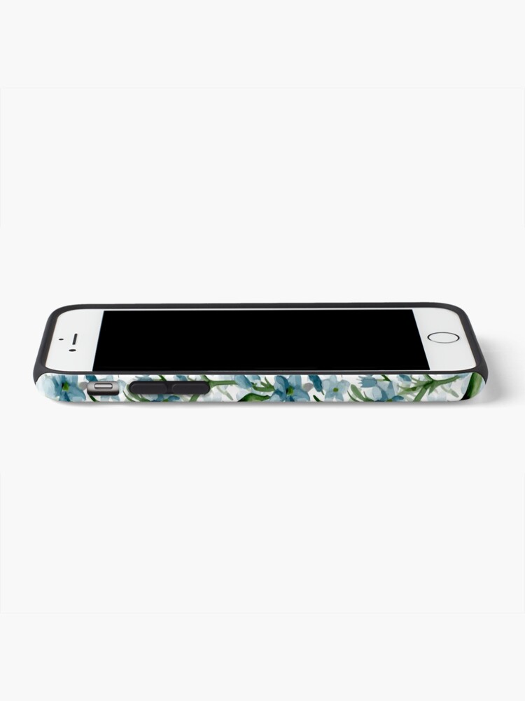 Alternate view of Blue branches iPhone Case & Cover