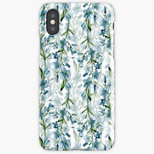 Ramas azules Funda rígida para iPhone