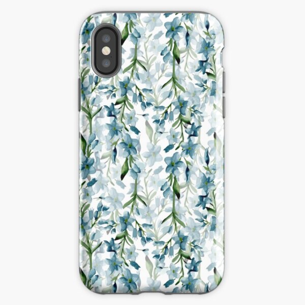 Blue branches iPhone Tough Case