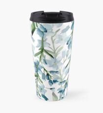 Blue branches Travel Mug