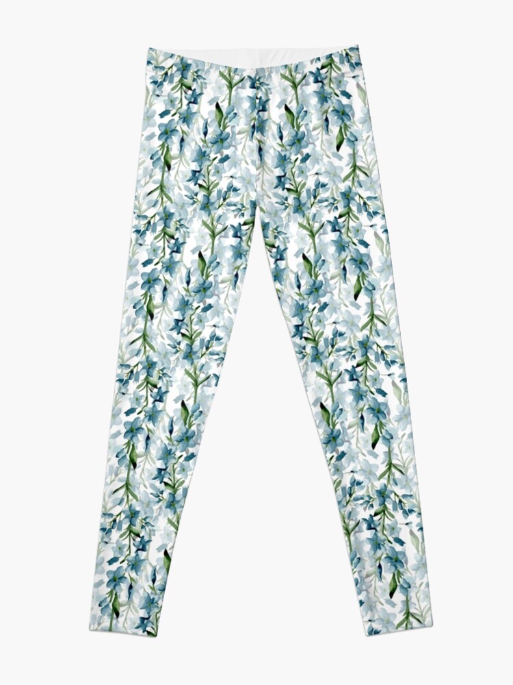 Alternate view of Blue branches Leggings