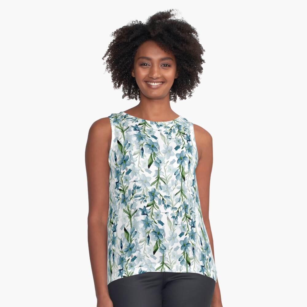 Item preview, Sleeveless Top designed and sold by JuliaBadeeva.