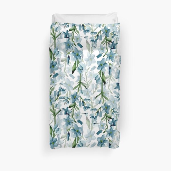 Blue branches Duvet Cover