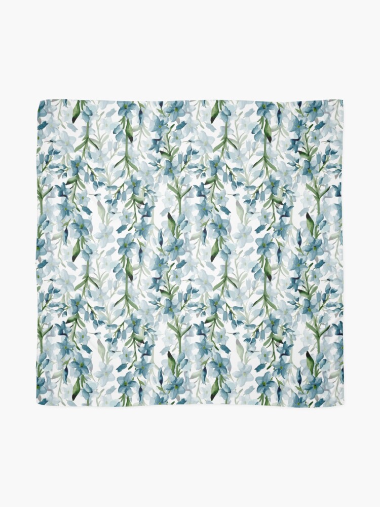 Alternate view of Blue branches Scarf
