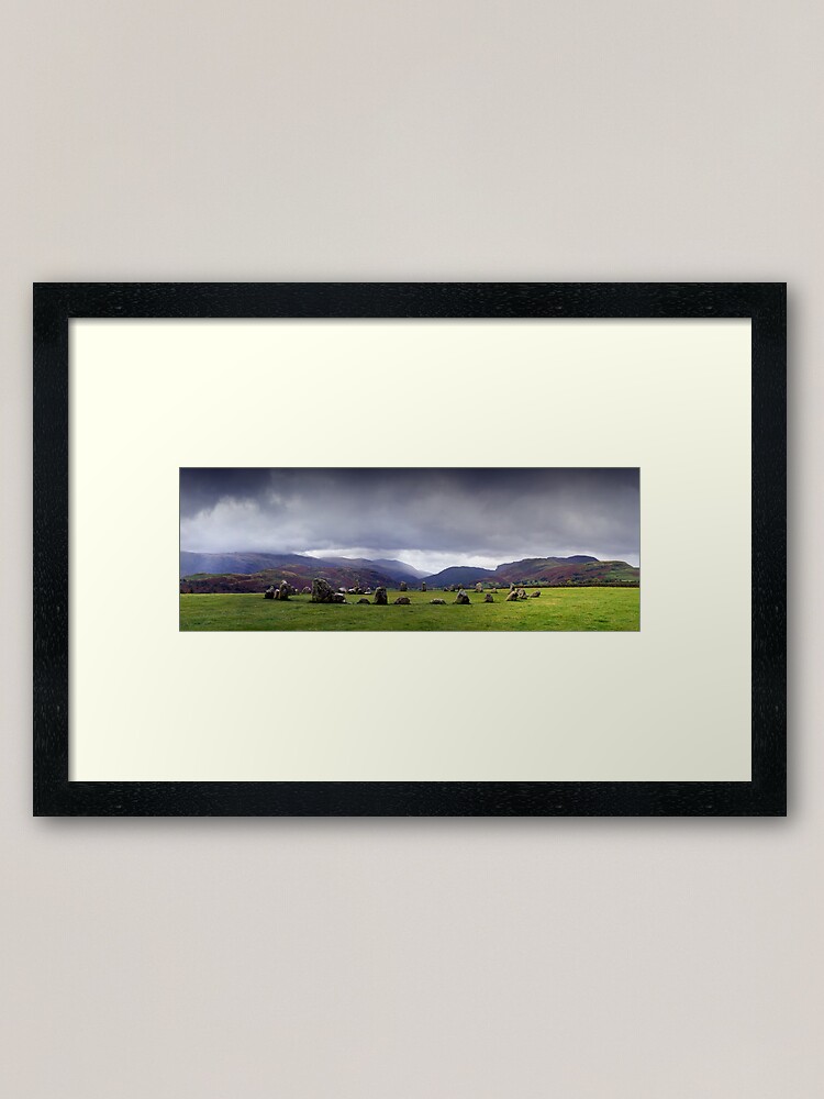 Alternate view of Castlerigg Stone Circle Framed Art Print