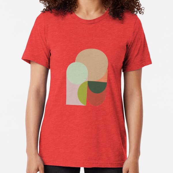 Abstraktes Geometrisches 2 #fallwinter #colortrend #decor Vintage T-Shirt