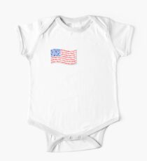USA Weapon Flag One Piece - Short Sleeve