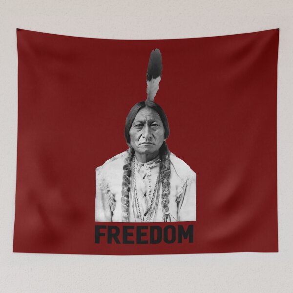 Item preview, sitting bull native american geronimo designed and sold by untagged-shop.