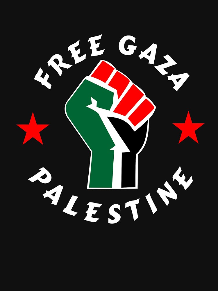 "FREE GAZA Palestine" T-shirt by GourangaStore | Redbubble