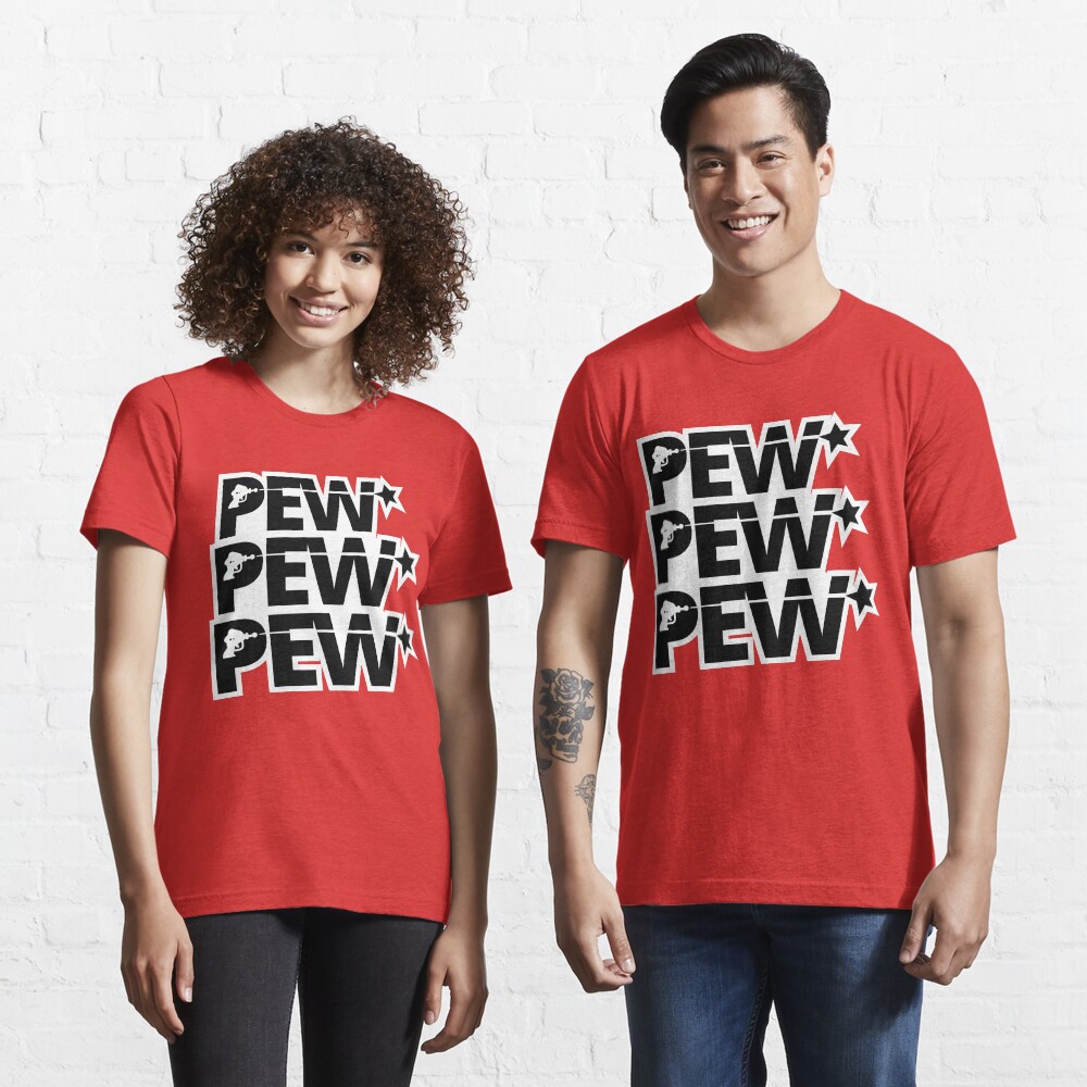 "Pew Pew Pew Lasers" Tshirt for Sale by jarodface Redbubble pew tshirts lasers tshirts