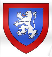French France Coat of Arms 17245 Blason Lardier et Valenca Poster