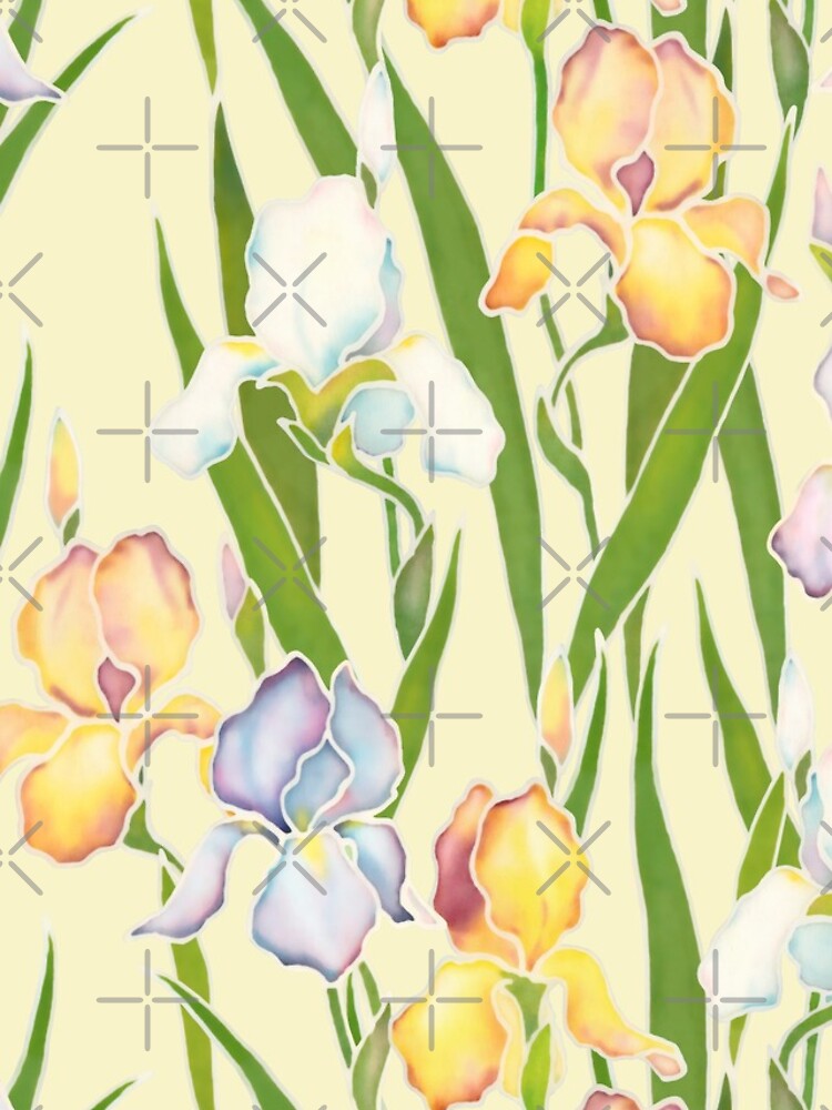 Creamy Irises by nadyanadya