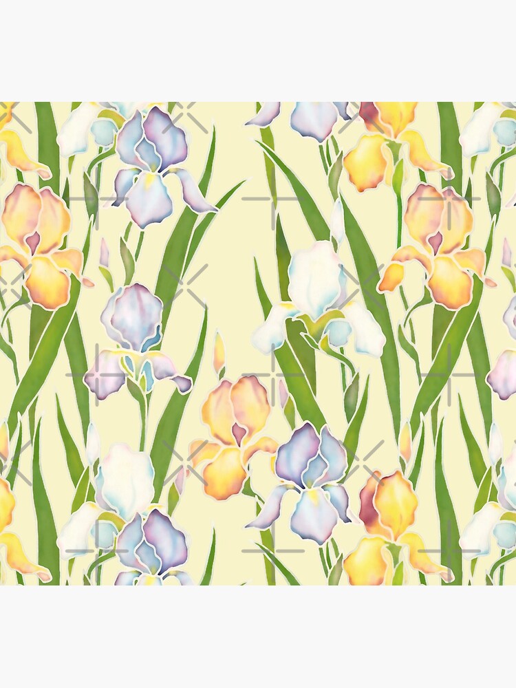 Creamy Irises by nadyanadya