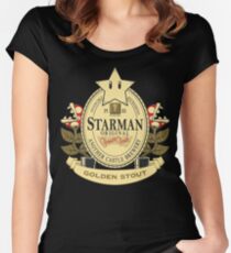 Starman Original: Golden Stout Women's Fitted Scoop T-Shirt