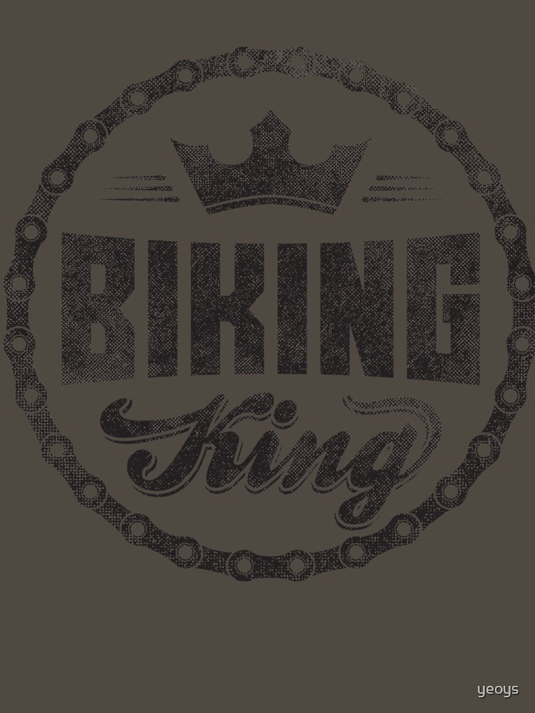 Thumbnail 7 von 7, Essential T-Shirt, Biking King Biking Couple - Funny Cycling Gift designt und verkauft von yeoys.