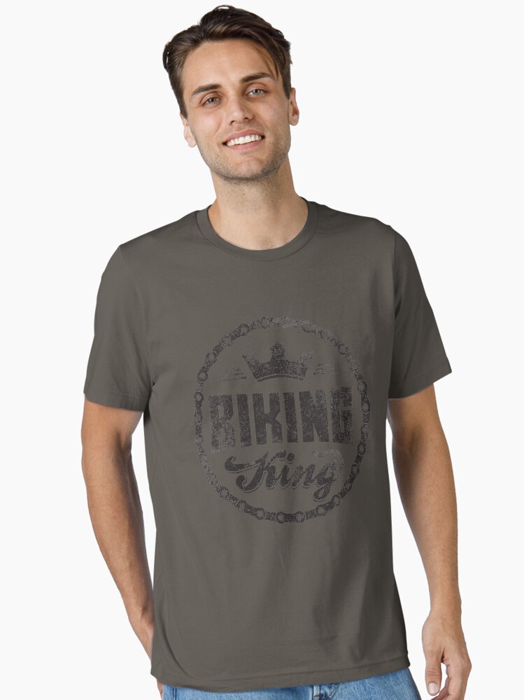 Thumbnail 1 von 7, Essential T-Shirt, Biking King Biking Couple - Funny Cycling Gift designt und verkauft von yeoys.