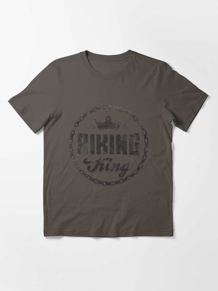 Thumbnail 3 von 7, Essential T-Shirt, Biking King Biking Couple - Funny Cycling Gift designt und verkauft von yeoys.