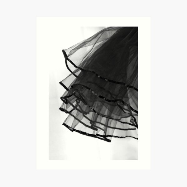 tulle Art Print