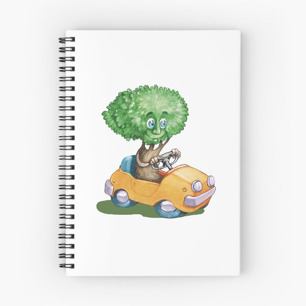 Item preview, plant that drives of ecological auto humorous conceptual illustration	 designed and sold by nuvolanevicata.
