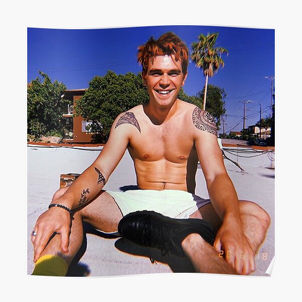 "KJ Apa" Poster for Sale by rebeccashilds9 | Redbubble