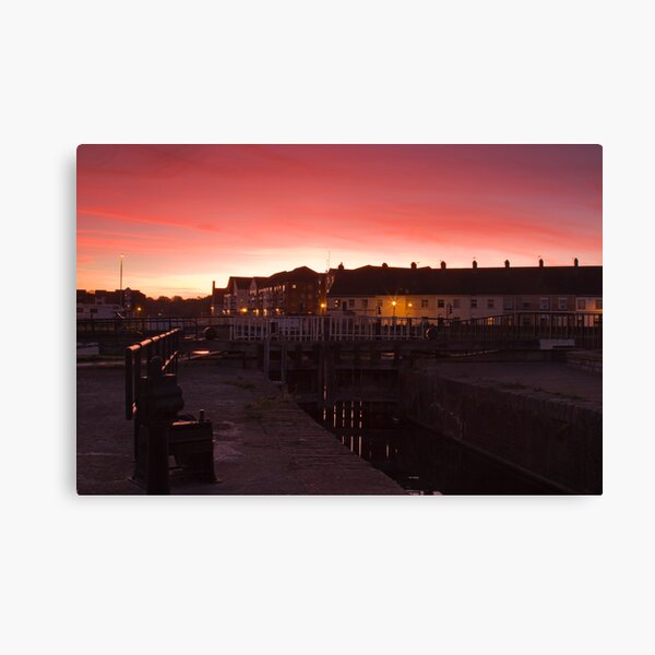 Item preview, Sunset over Bridgwater Quay designed and sold by kernuak.
