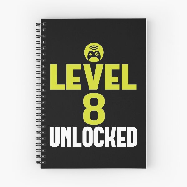 Item preview, 2009 8th Gamer Birthday Gift: Funny Level 8 Unlock designed and sold by Anumber1.