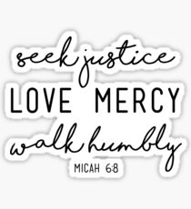 Seek Justice Sticker