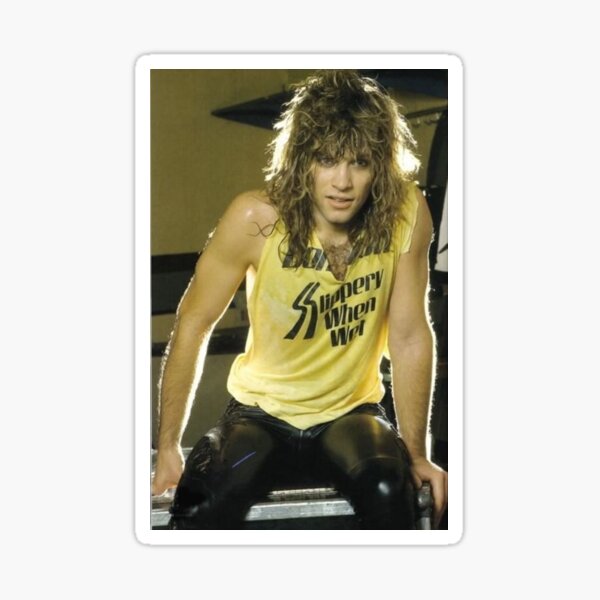 Jon Bon Jovi Sticker