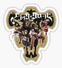 Black Clover Squad Sticker