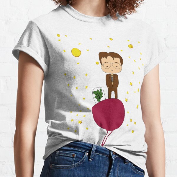 personaje de la serie the Office Camiseta clásica
