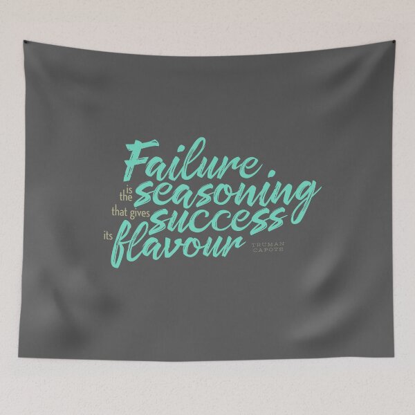Item preview, Failure is the seasoning that gives success its flavour designed and sold by x1brett.