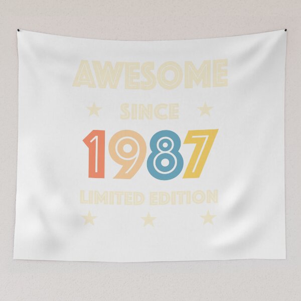 Item preview, 1987 birthday vintage retro designed and sold by Mmastert.