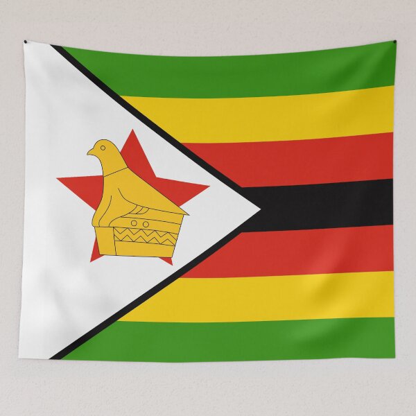 Item preview, Zimbabwe Flag designed and sold by YaelleDark.