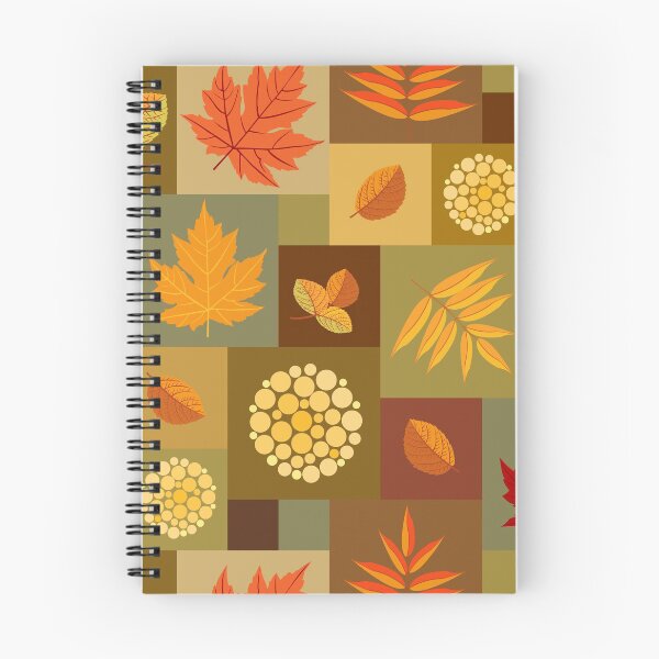 Item preview, Patchwork pattern with Autumn leaves. designed and sold by ksanask.