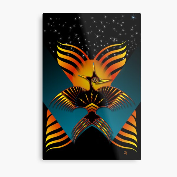 Firebird Metal Print