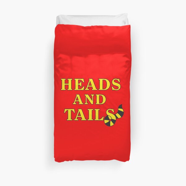 Heads and Tails Duvet Cover
