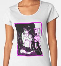 Aesthetic Japanese Girl 23 Women's Premium T-Shirt