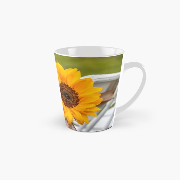 Sunflowers on a Wedding Day Tall Mug