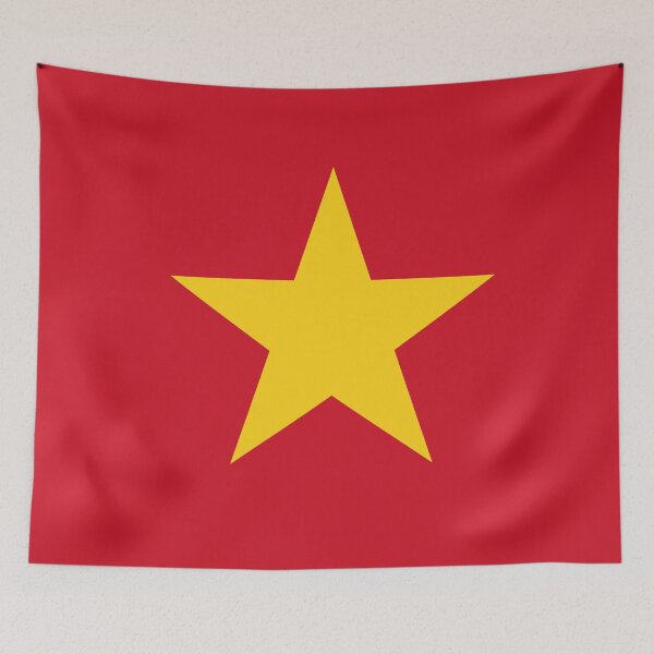 Item preview, Vietnam Flag designed and sold by YaelleDark.