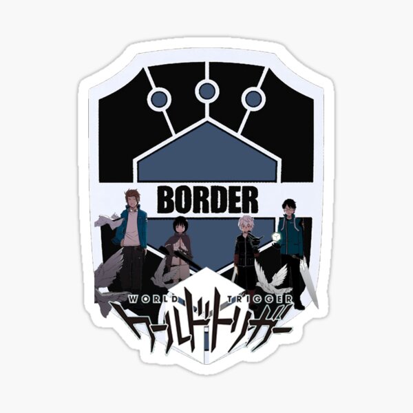 World Trigger Travel Sticker (4) Hyuse