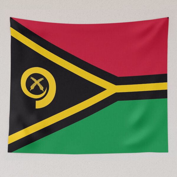Item preview, Vanuatu Flag designed and sold by YaelleDark.