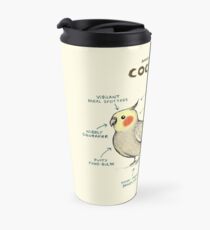 Anatomy of a Cockatiel Travel Mug