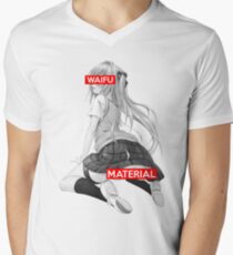 Aesthetic Japanese Girl 24 Men's V-Neck T-Shirt