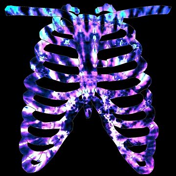 Artwork thumbnail, Tie Dye Rib Cage by Jessay