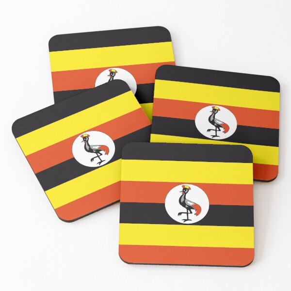 Item preview, Uganda Flag designed and sold by YaelleDark.