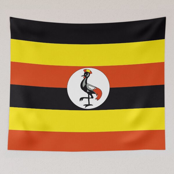 Item preview, Uganda Flag designed and sold by YaelleDark.