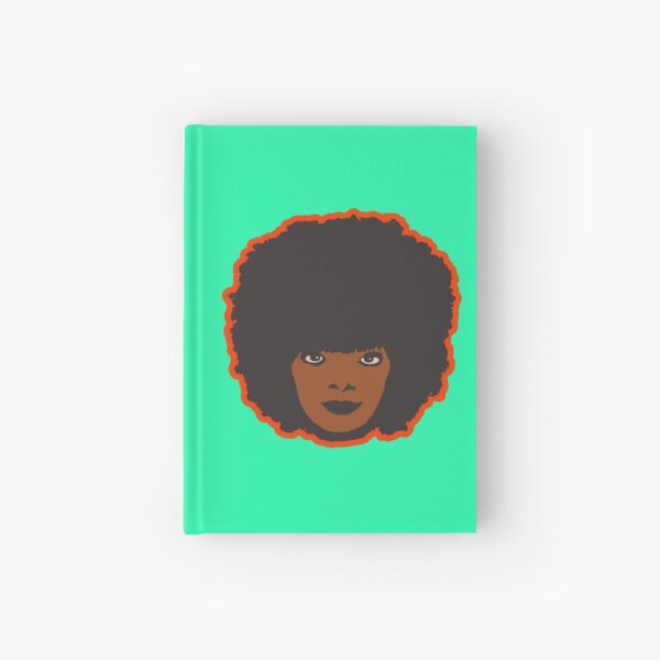 Retro Afro Hardcover Journal