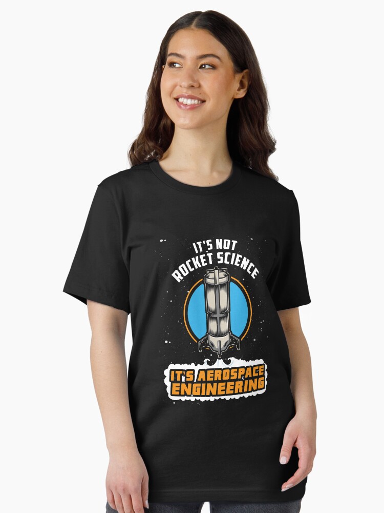 Thumbnail 2 von 7, Essential T-Shirt, Rocket Science Aerospace Engineering - Funny Aviation Quotes Gift designt und verkauft von yeoys.